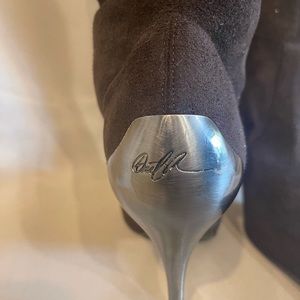 Donal Pliner suede leather boots